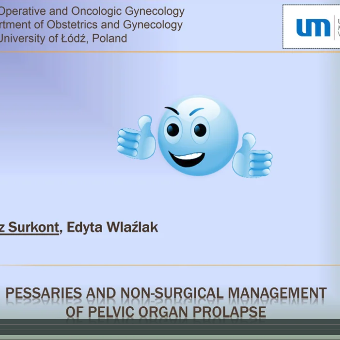 Pesseries and Non-Surgical Management of Pelvic Organ Prolapse