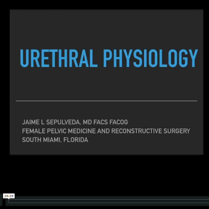 Urethral Physiology